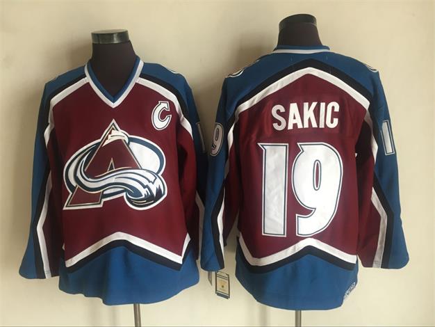 Avalanche 19 Joe Sakic Red CCM Throwback Jersey,We sell and wholesale Avalanche 19 Joe Sakic Red CCM Throwback Jersey on line form chian!
